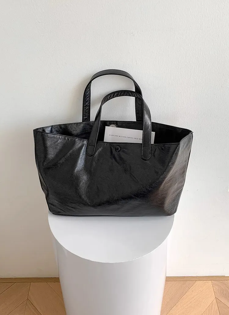 メタリックトートバッグ | whosbag | 詳細画像1