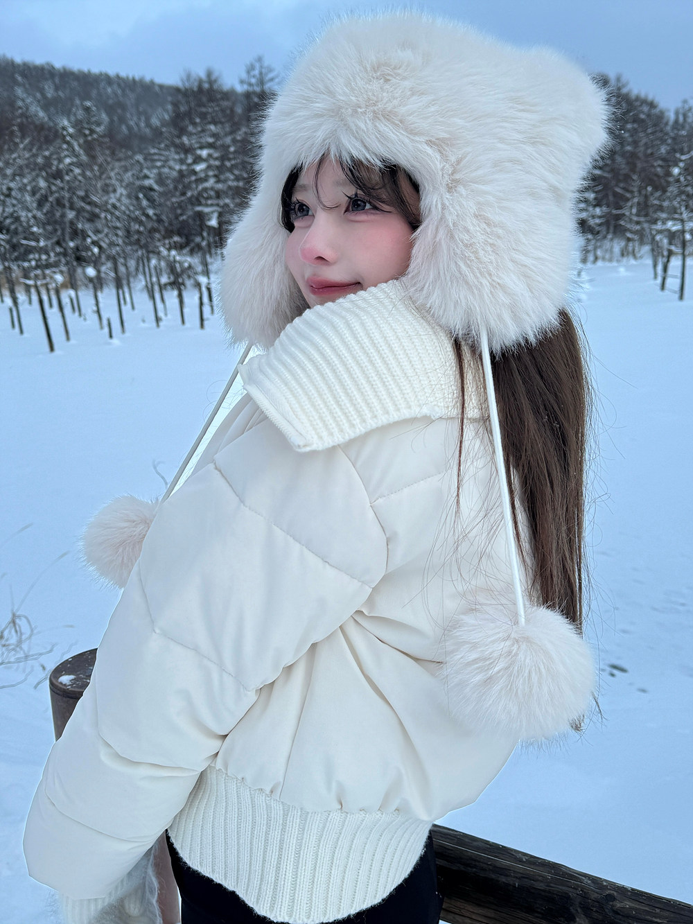 2WAYニットスリーブエコファーダウンジャンパー・B013059