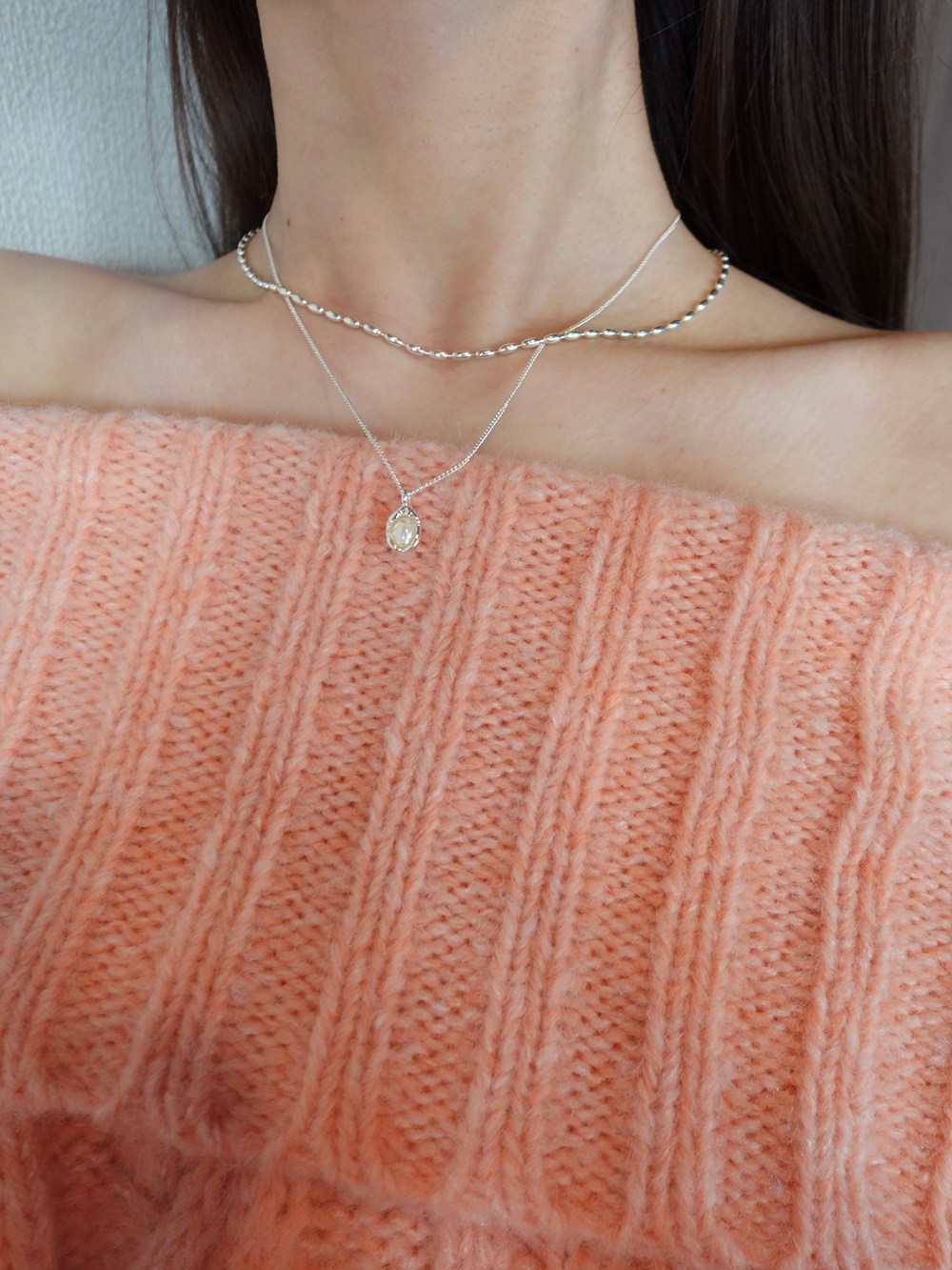 パール&チェーンネックレス2SET | 詳細画像2