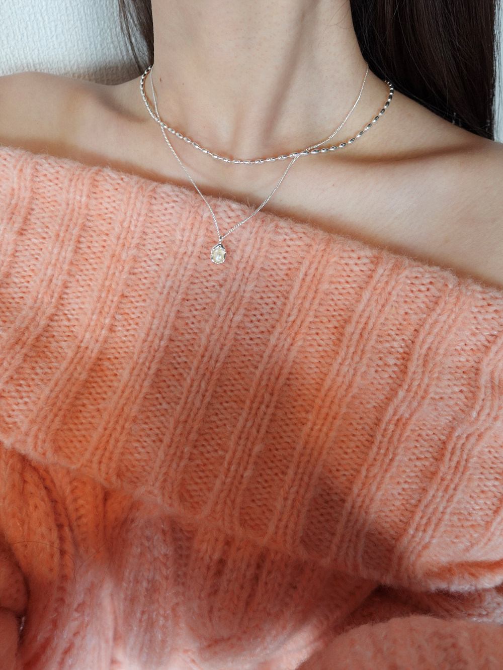 パール&チェーンネックレス2SET | 詳細画像9