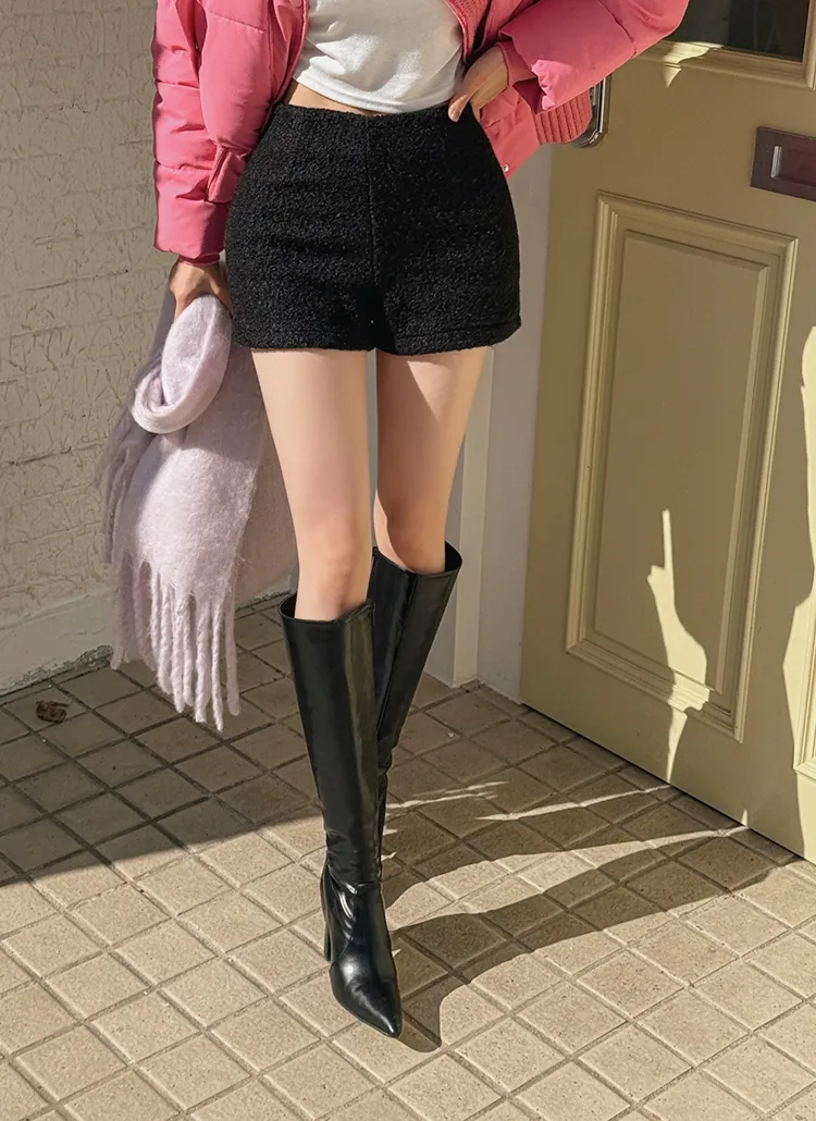 ハイウエストボアショートパンツ | highclassic | 詳細画像1