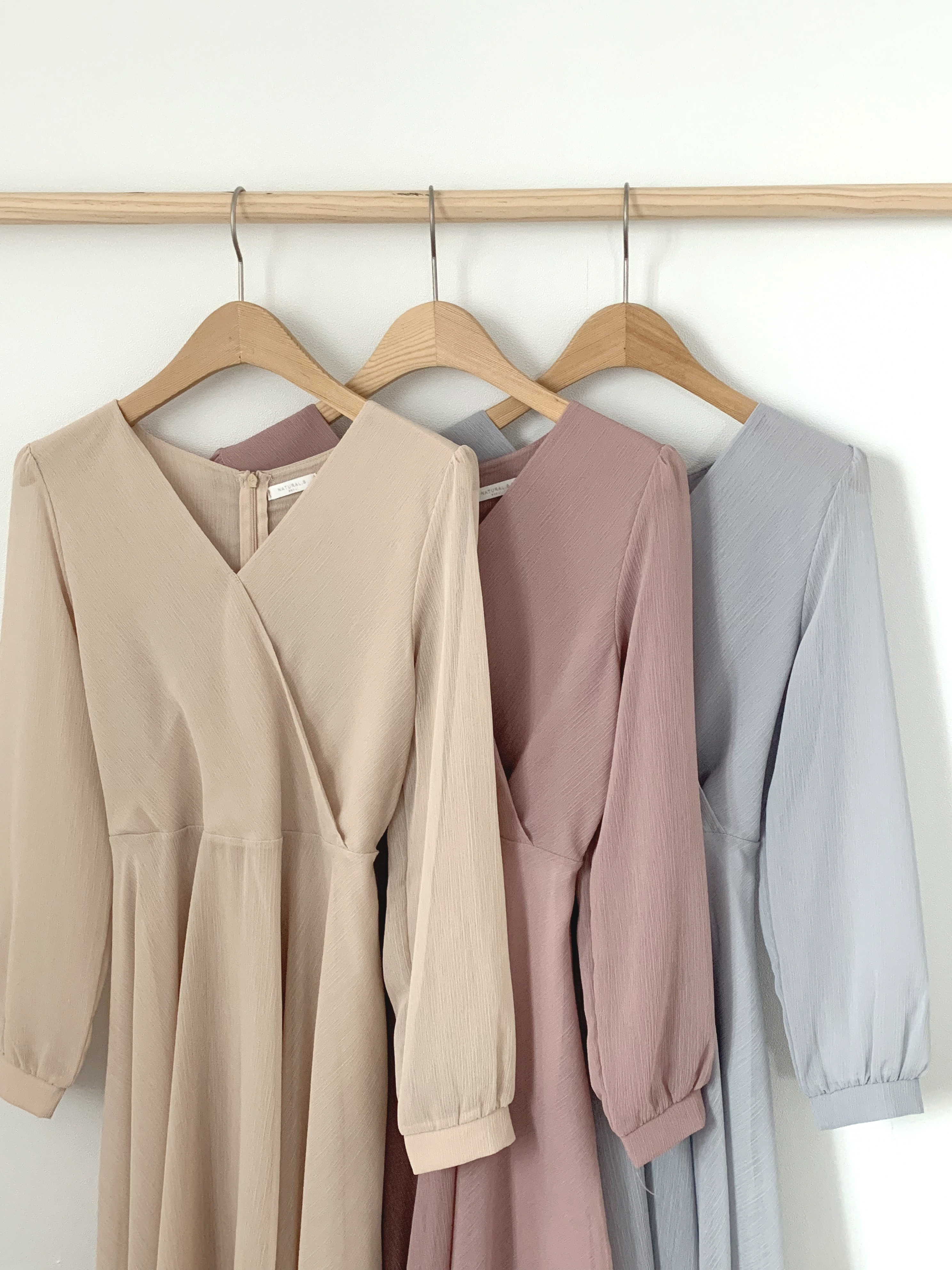 シフォンカシュクールパフリボンミニワンピース | 詳細画像20