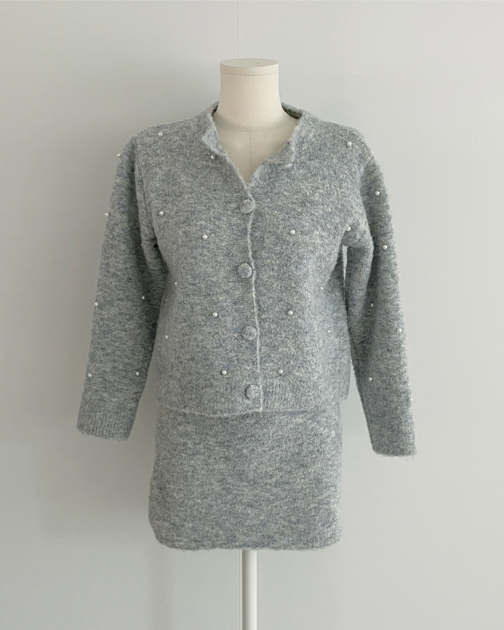 エコパールニットカーディガン&ミニスカートSET | 詳細画像16