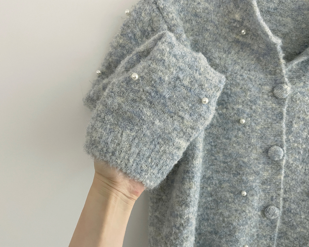 エコパールニットカーディガン&ミニスカートSET | 詳細画像24