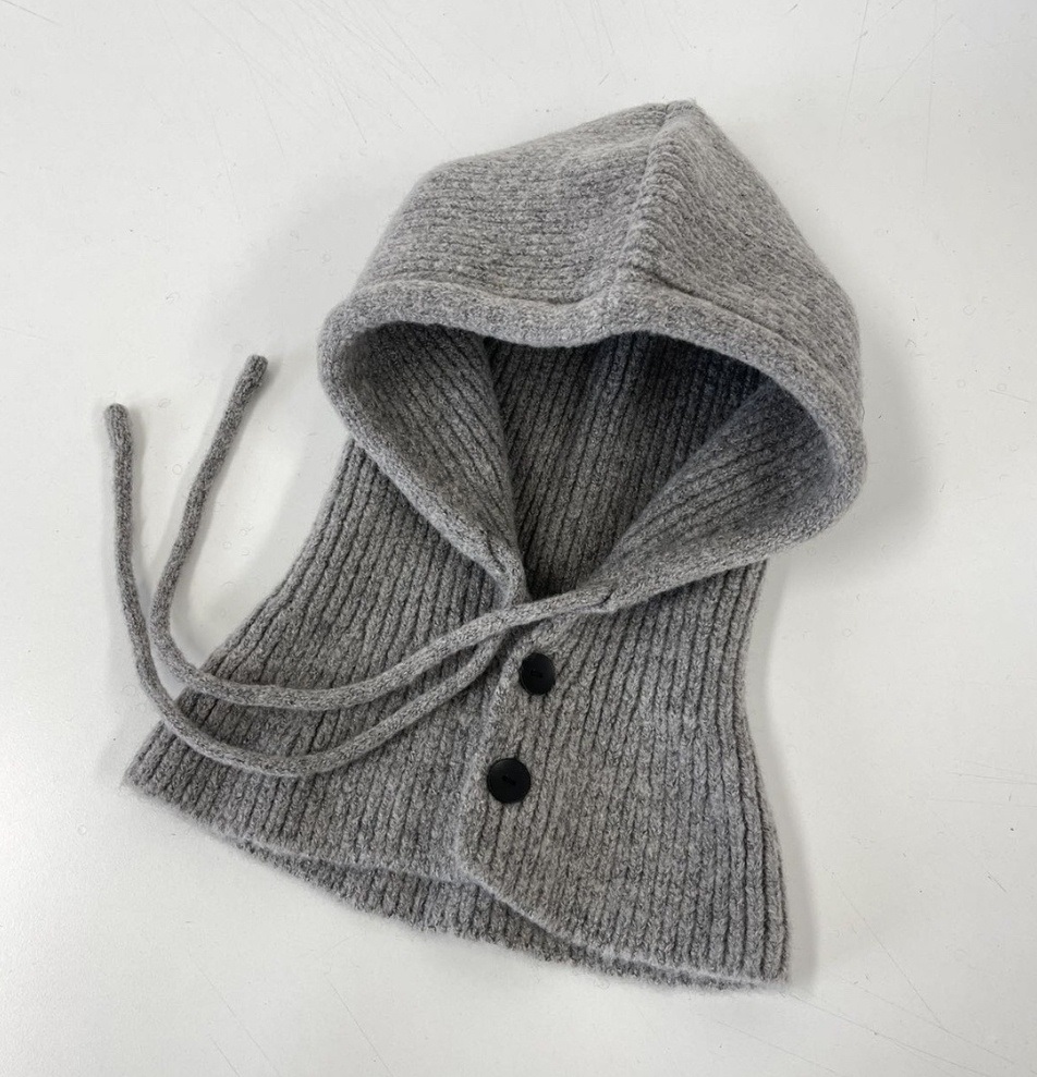 ボタンドロストニットバラクラバ | 詳細画像2