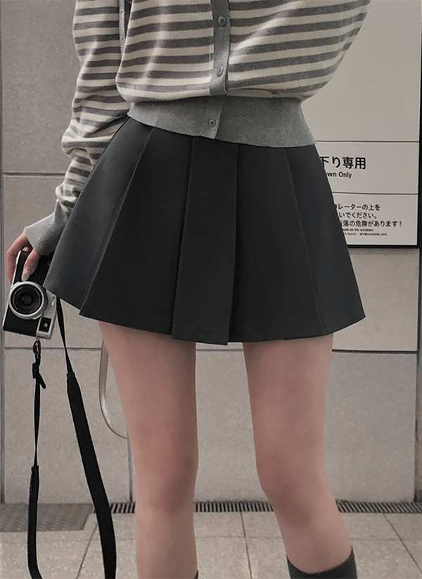 beidelli made]パンツ裏地Aラインプリーツスカート | レディース