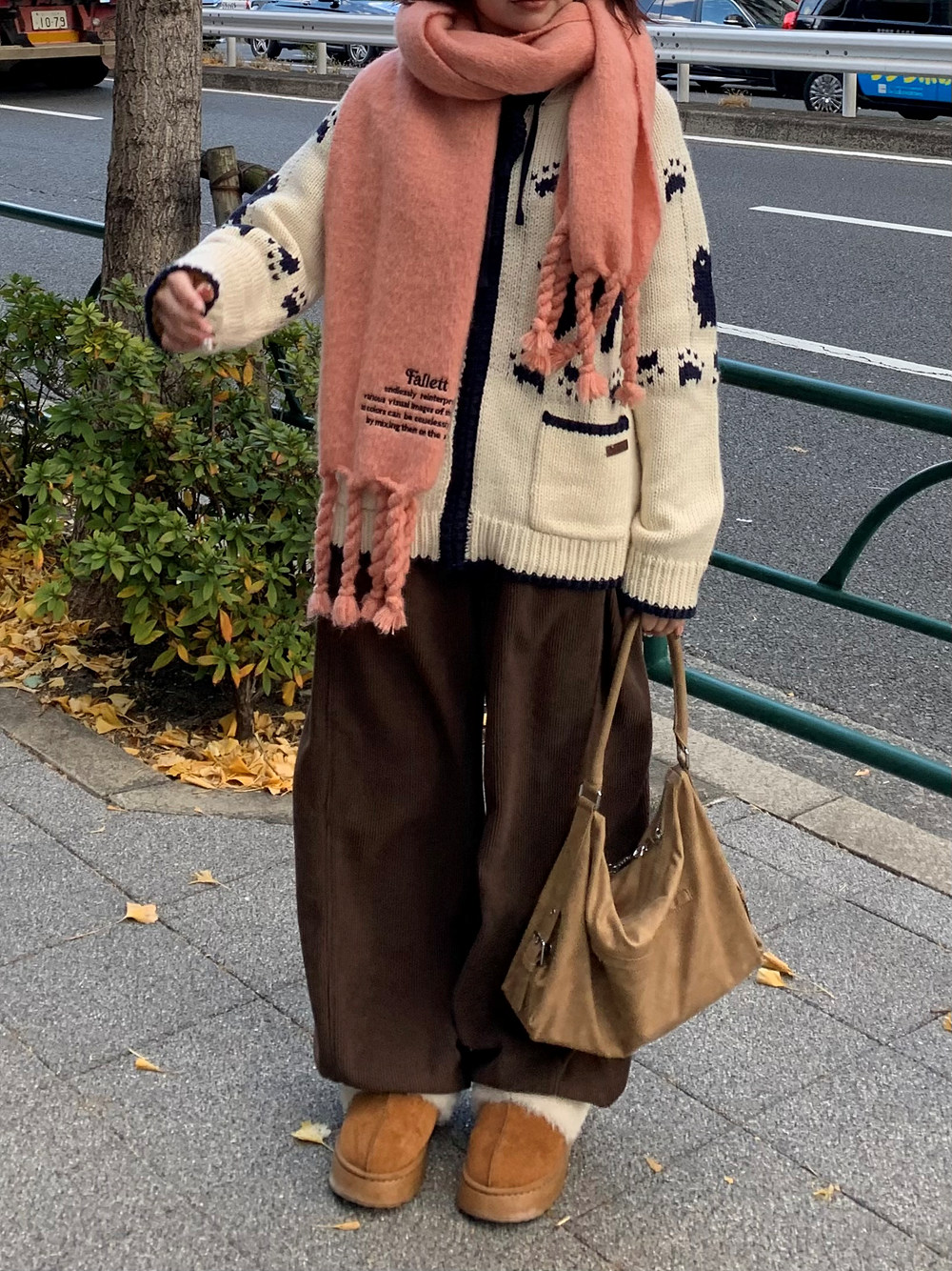 3TYPE裏起毛ボタンヘムコーデュロイパンツ | 詳細画像11