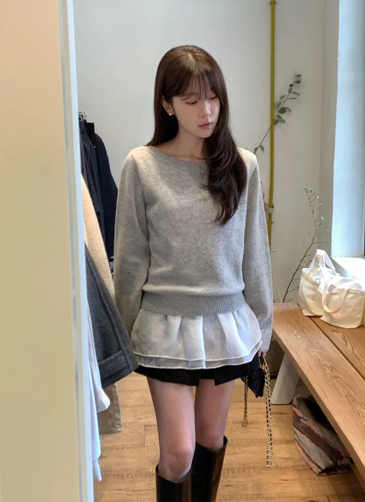 フリルレースヘムチューブトップ | cherrykoko | 詳細画像1