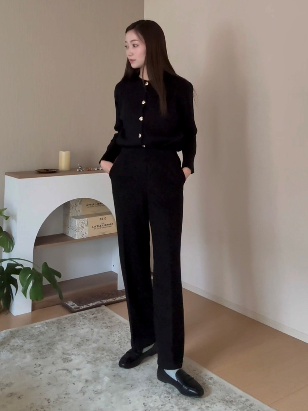 裏起毛イージーストレートパンツ | 詳細画像2