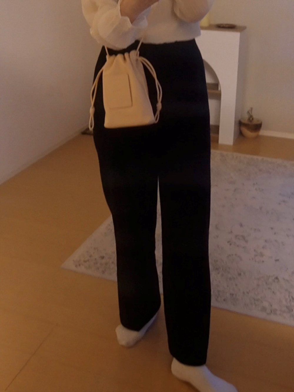 裏起毛イージーストレートパンツ | 詳細画像10