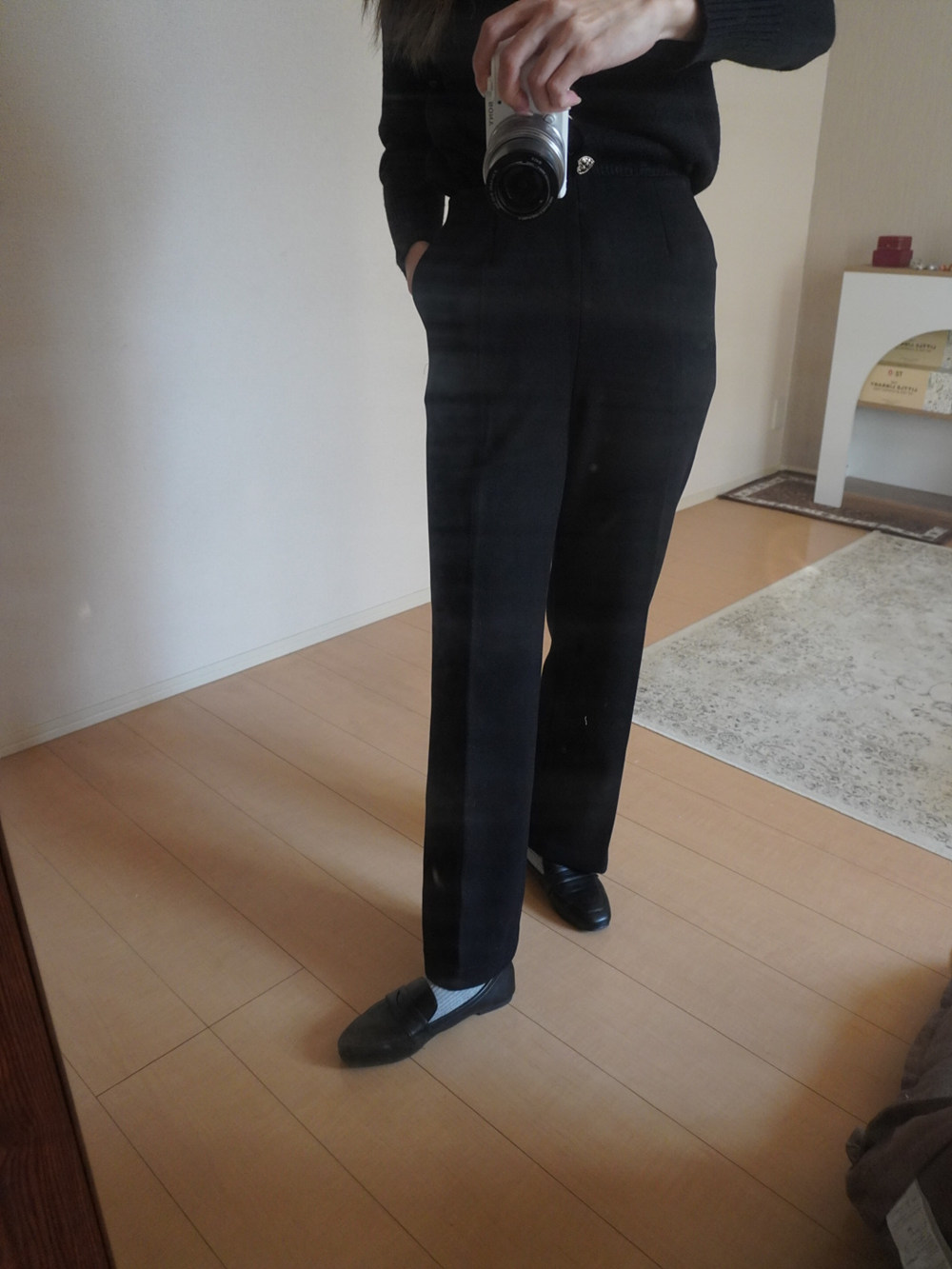 裏起毛イージーストレートパンツ | 詳細画像11