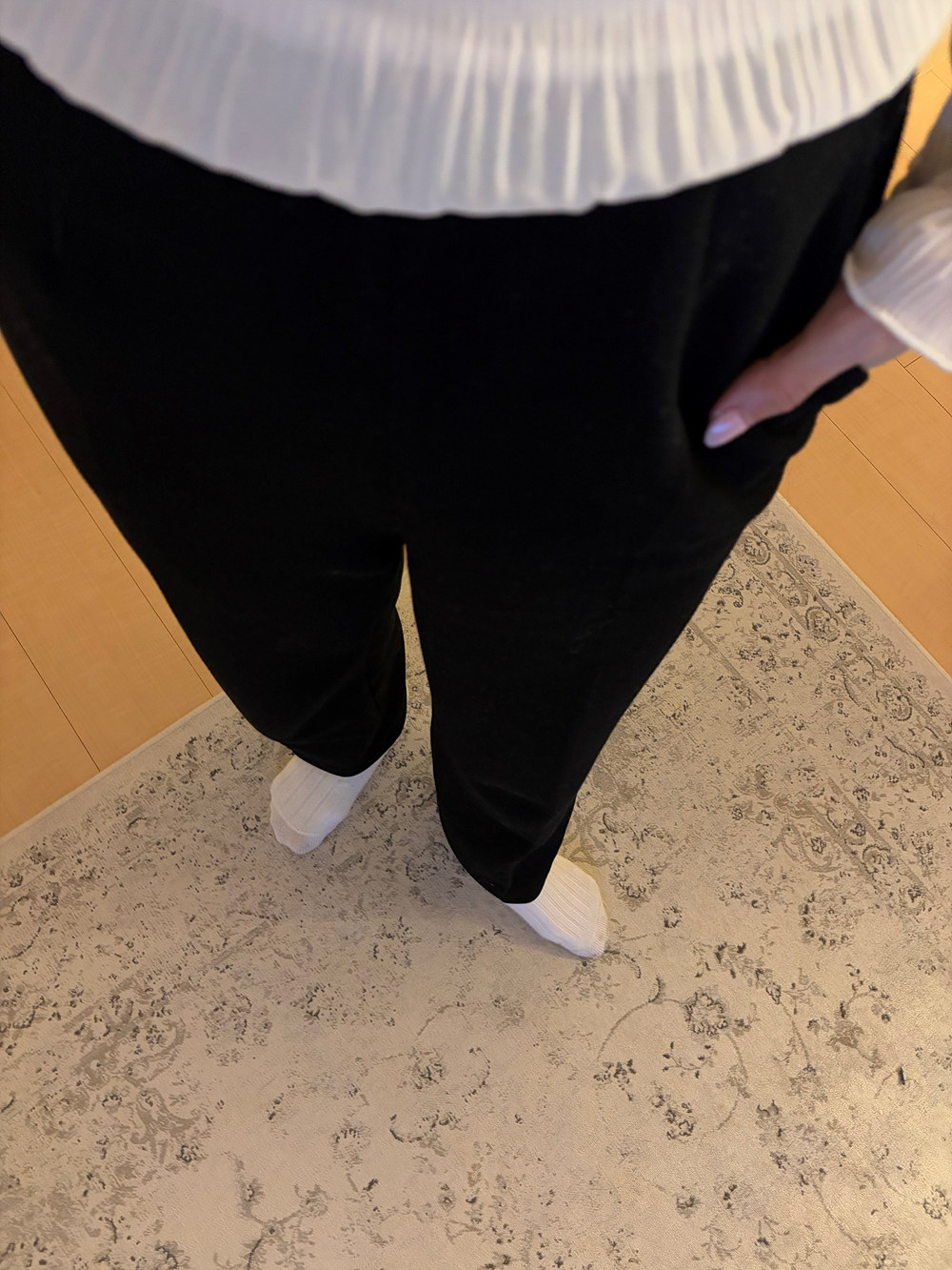 裏起毛イージーストレートパンツ | 詳細画像19