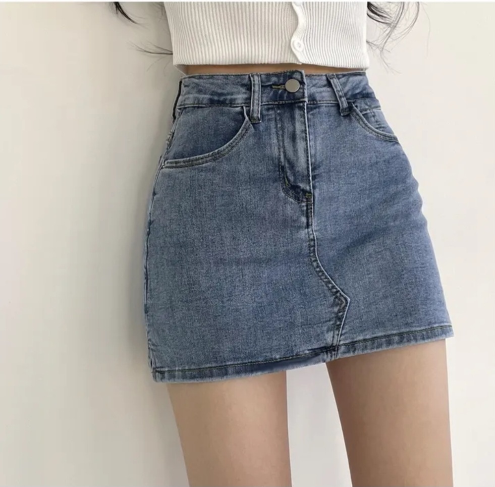 デニムキュロットショートパンツ | 詳細画像3