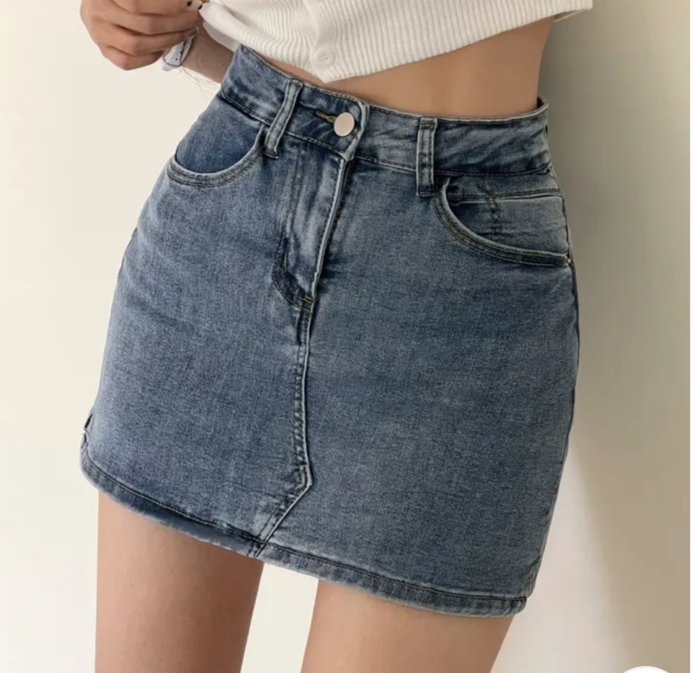 デニムキュロットショートパンツ | 詳細画像4