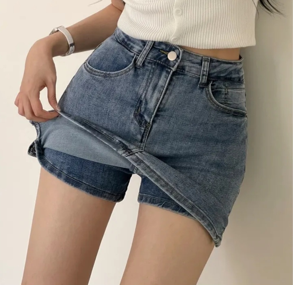 デニムキュロットショートパンツ | 詳細画像5