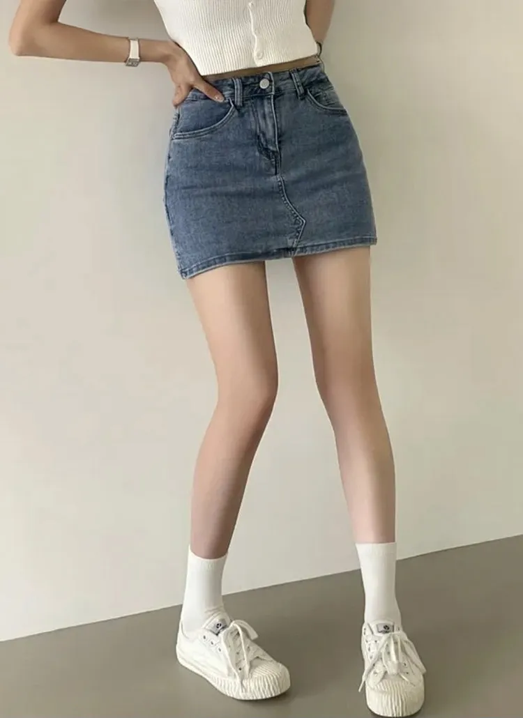 デニムキュロットショートパンツ | 詳細画像1