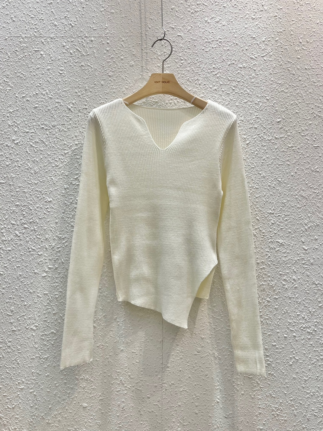 キーネックスリットリブニット | 詳細画像13