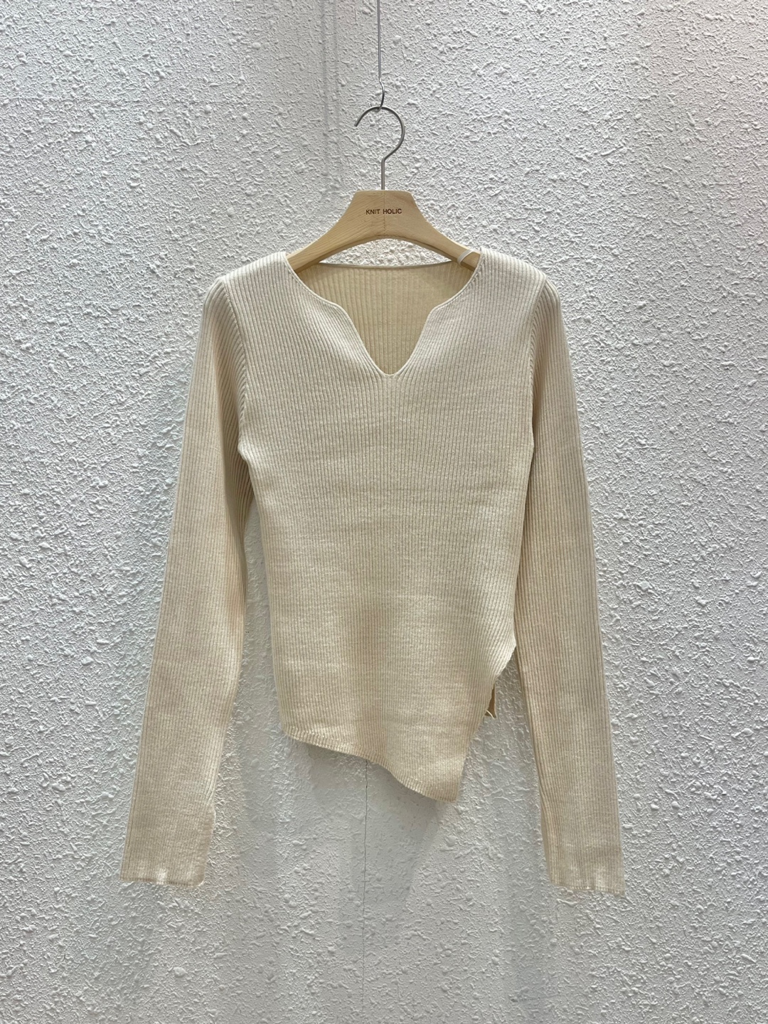 キーネックスリットリブニット | 詳細画像14