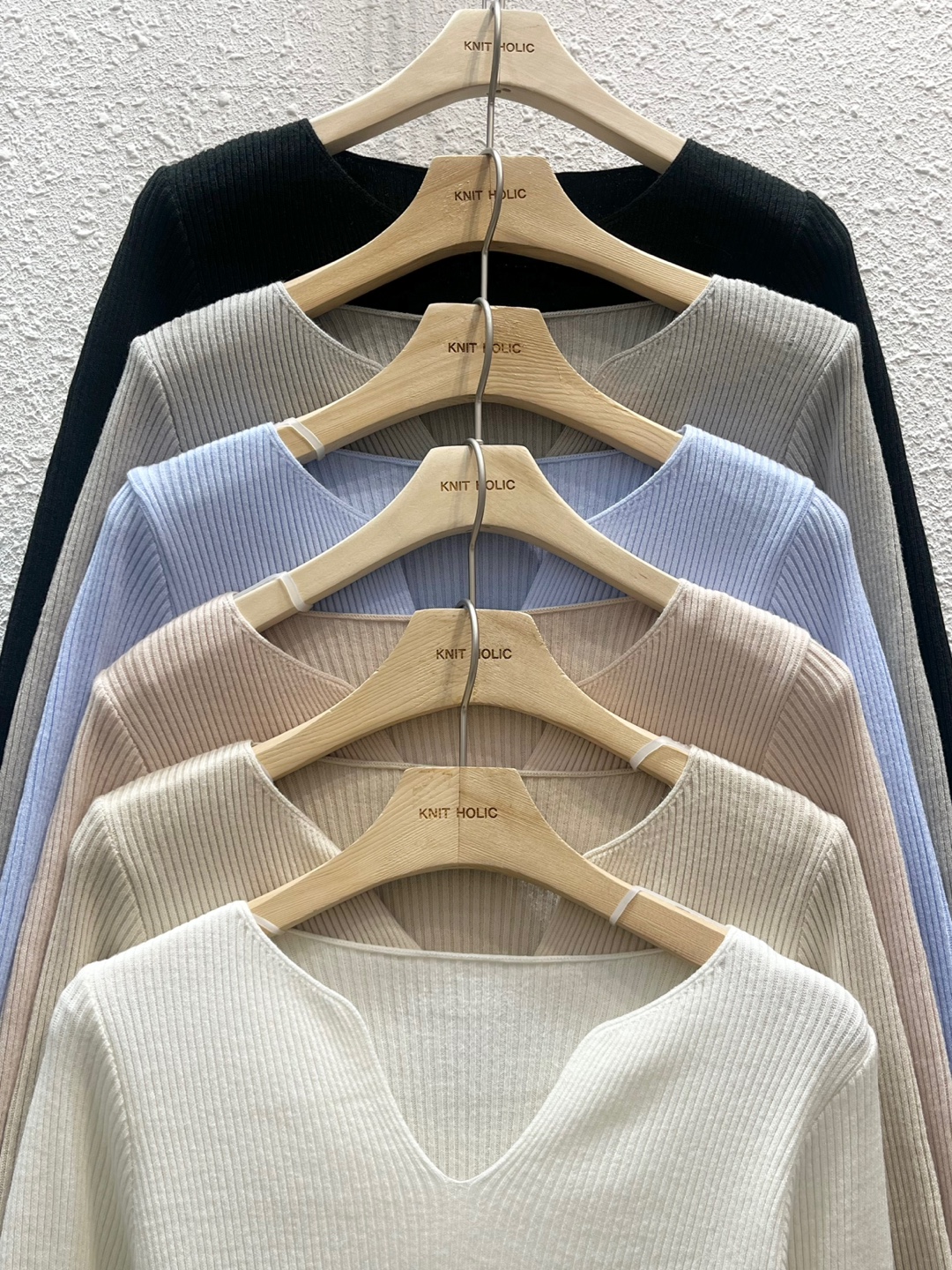 キーネックスリットリブニット | 詳細画像15