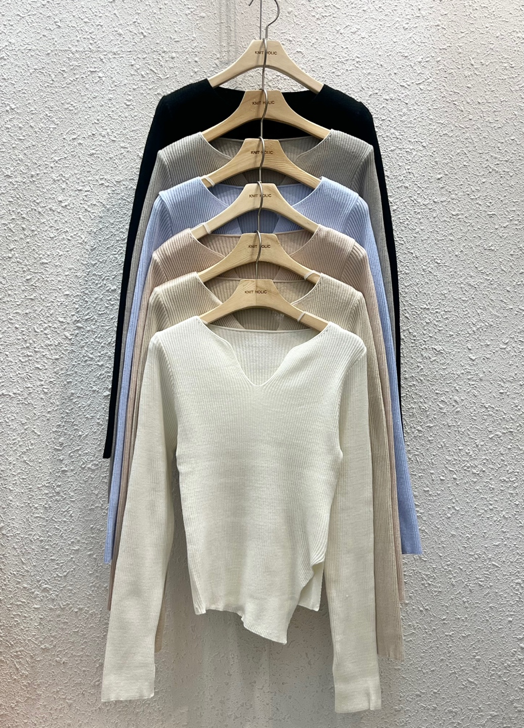 キーネックスリットリブニット | 詳細画像16