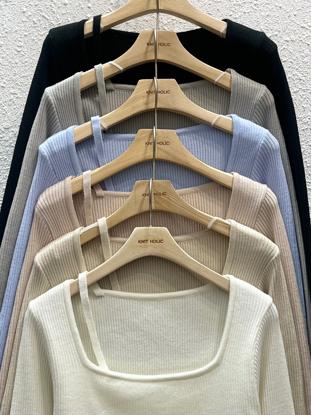 ストラップスクエアネックリブニット | 詳細画像9