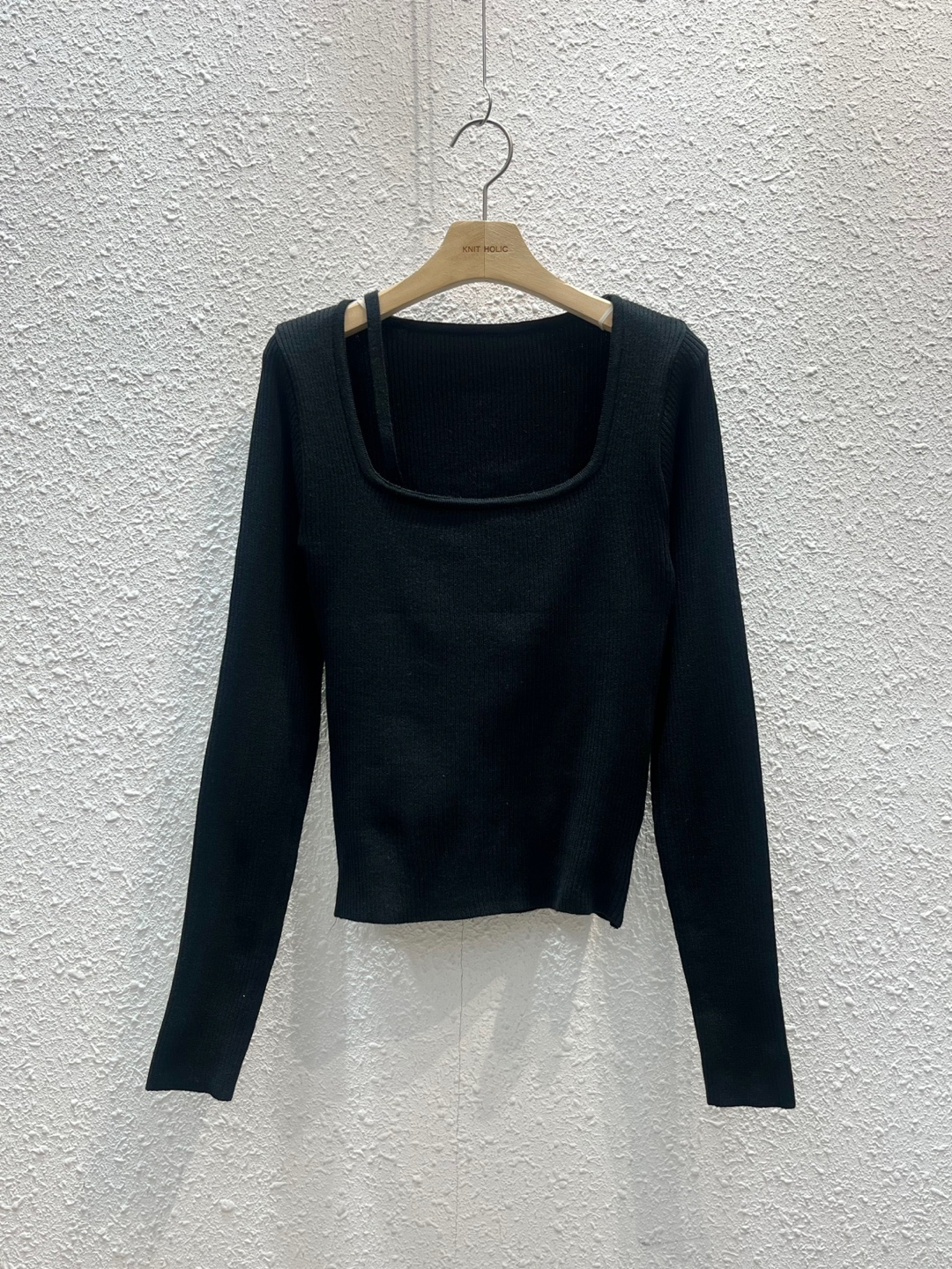 ストラップスクエアネックリブニット | 詳細画像10