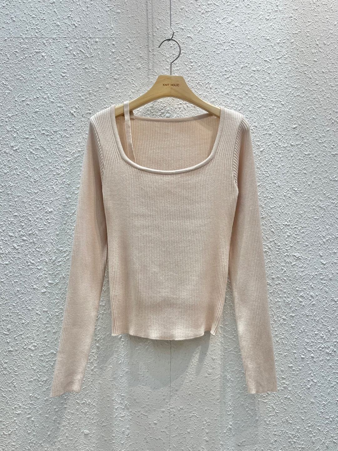 ストラップスクエアネックリブニット | 詳細画像11