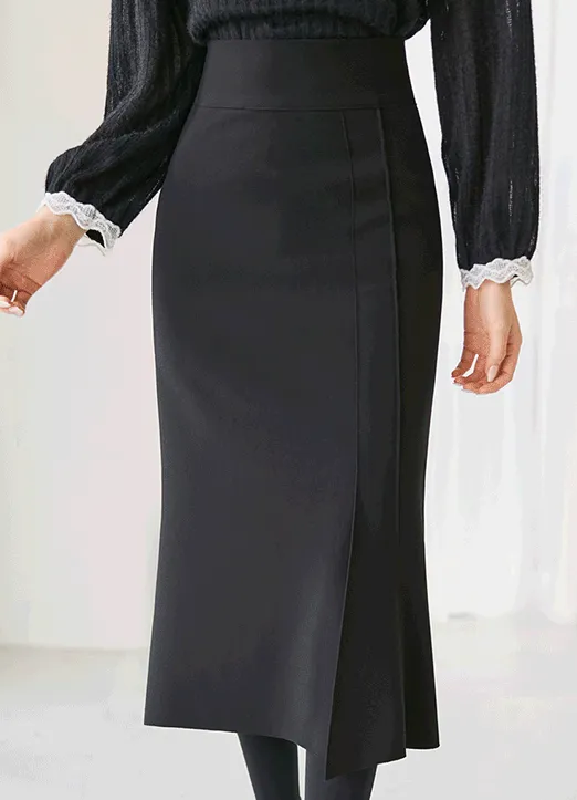 サイドラインスリットマーメイドスカート | styleonme | 詳細画像1