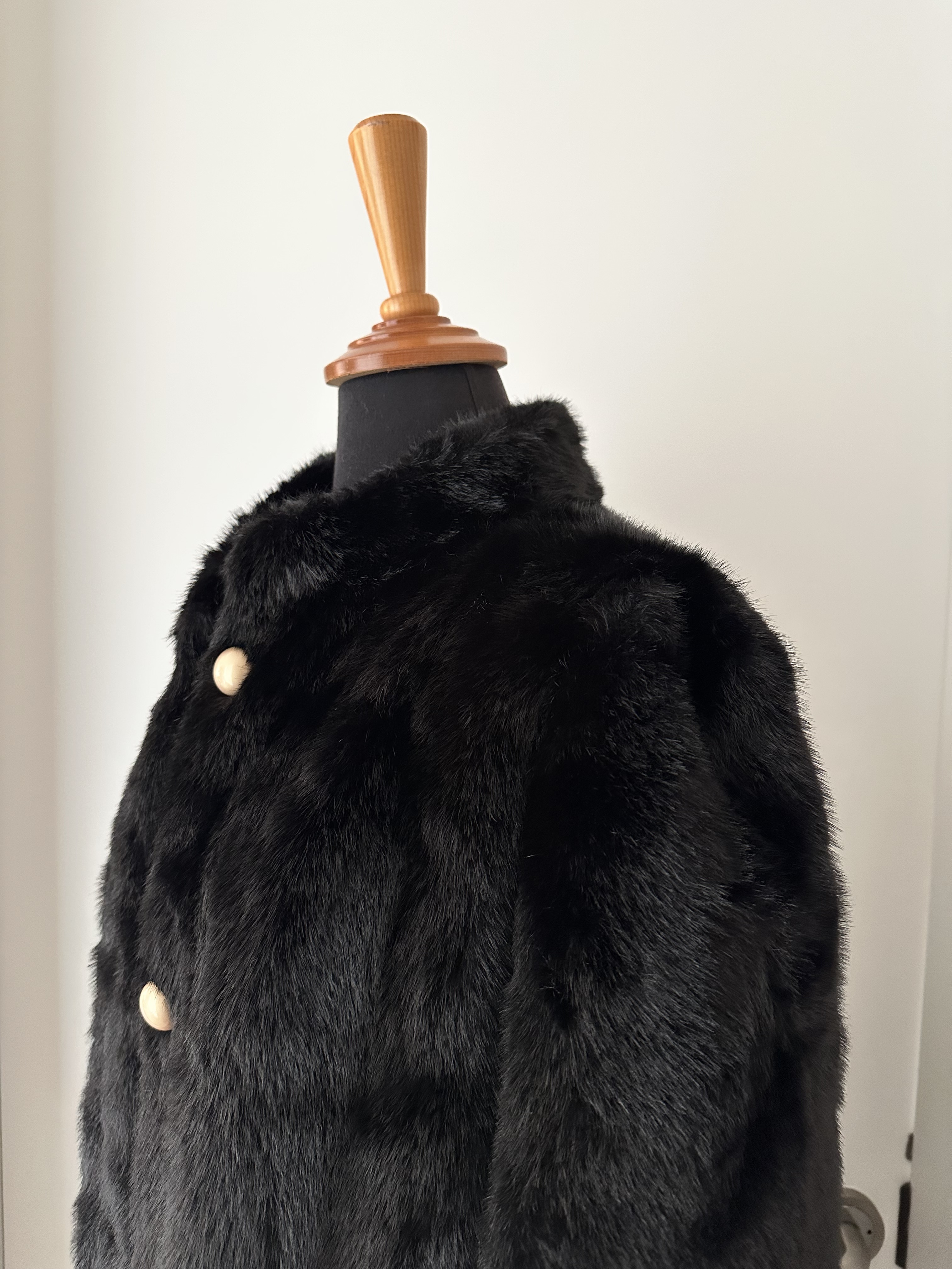 エコファーハイネックロングコート | 詳細画像9