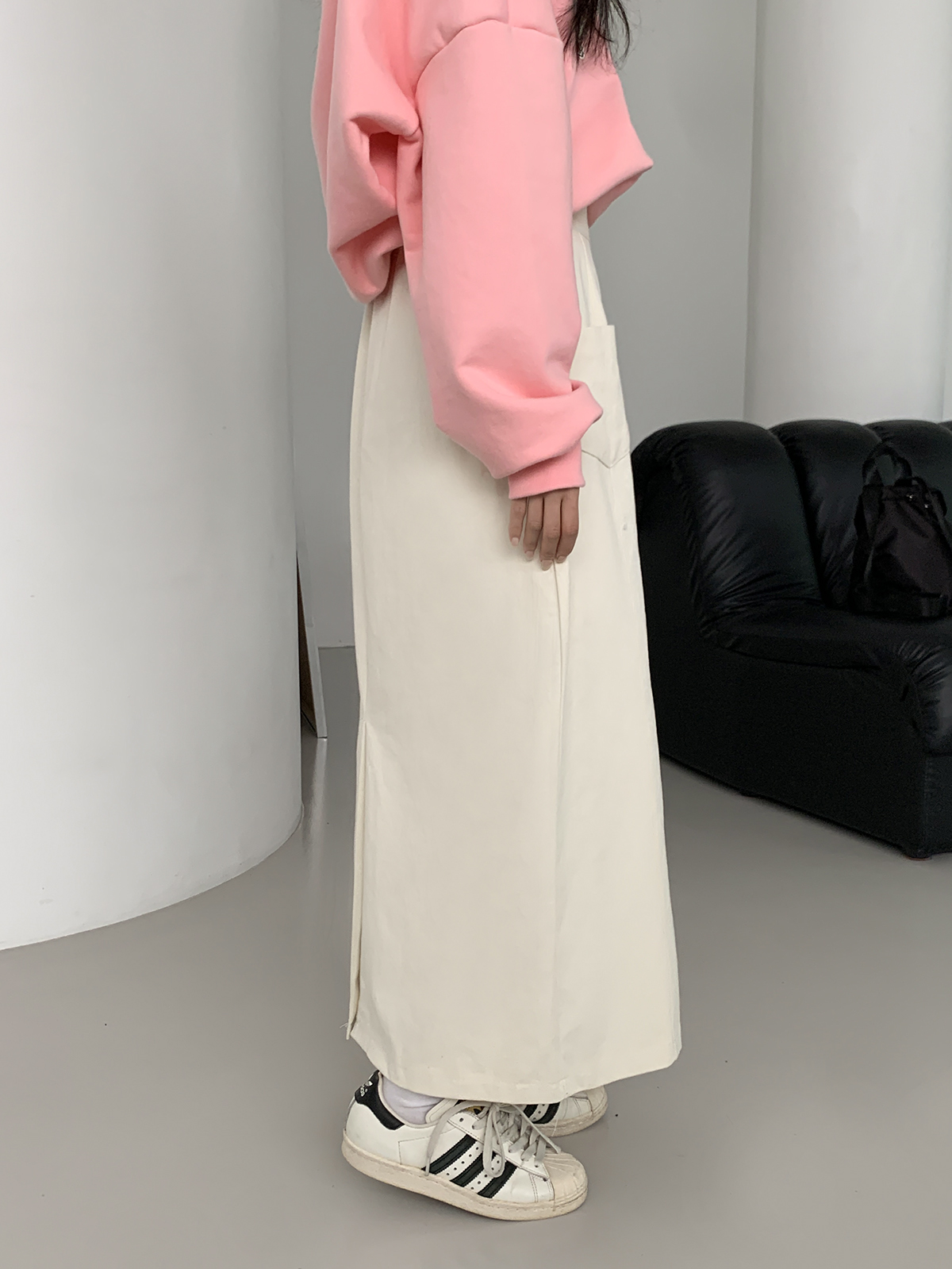 アウトポケットロングスカート | 詳細画像5