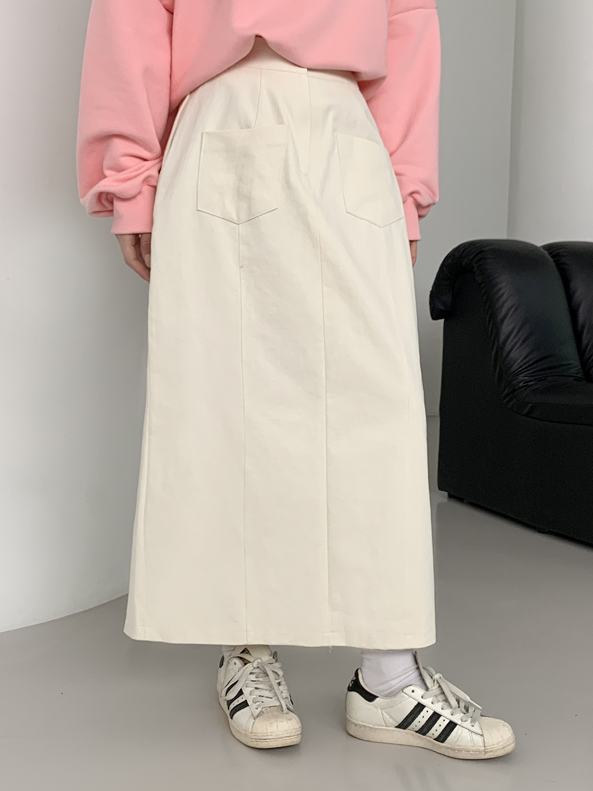 アウトポケットロングスカート | 詳細画像9