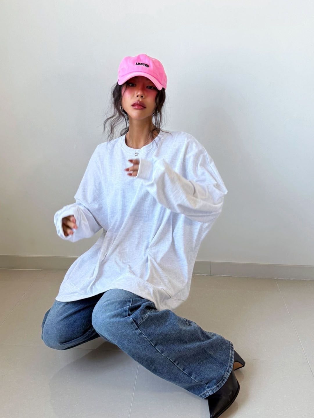 ラウンドネックボクシーTシャツ | 詳細画像15