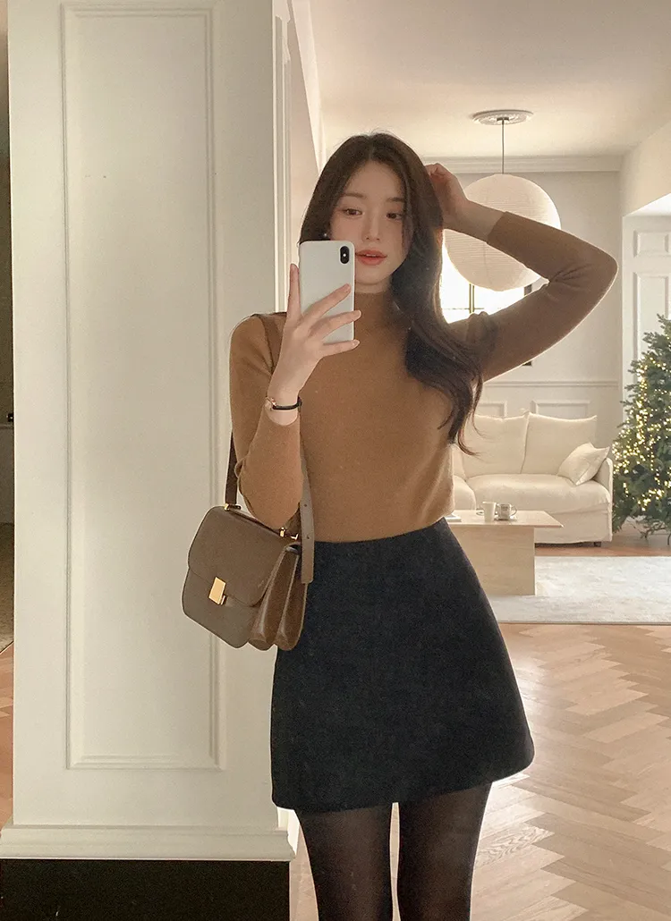 モックネックニット | reine | 詳細画像1