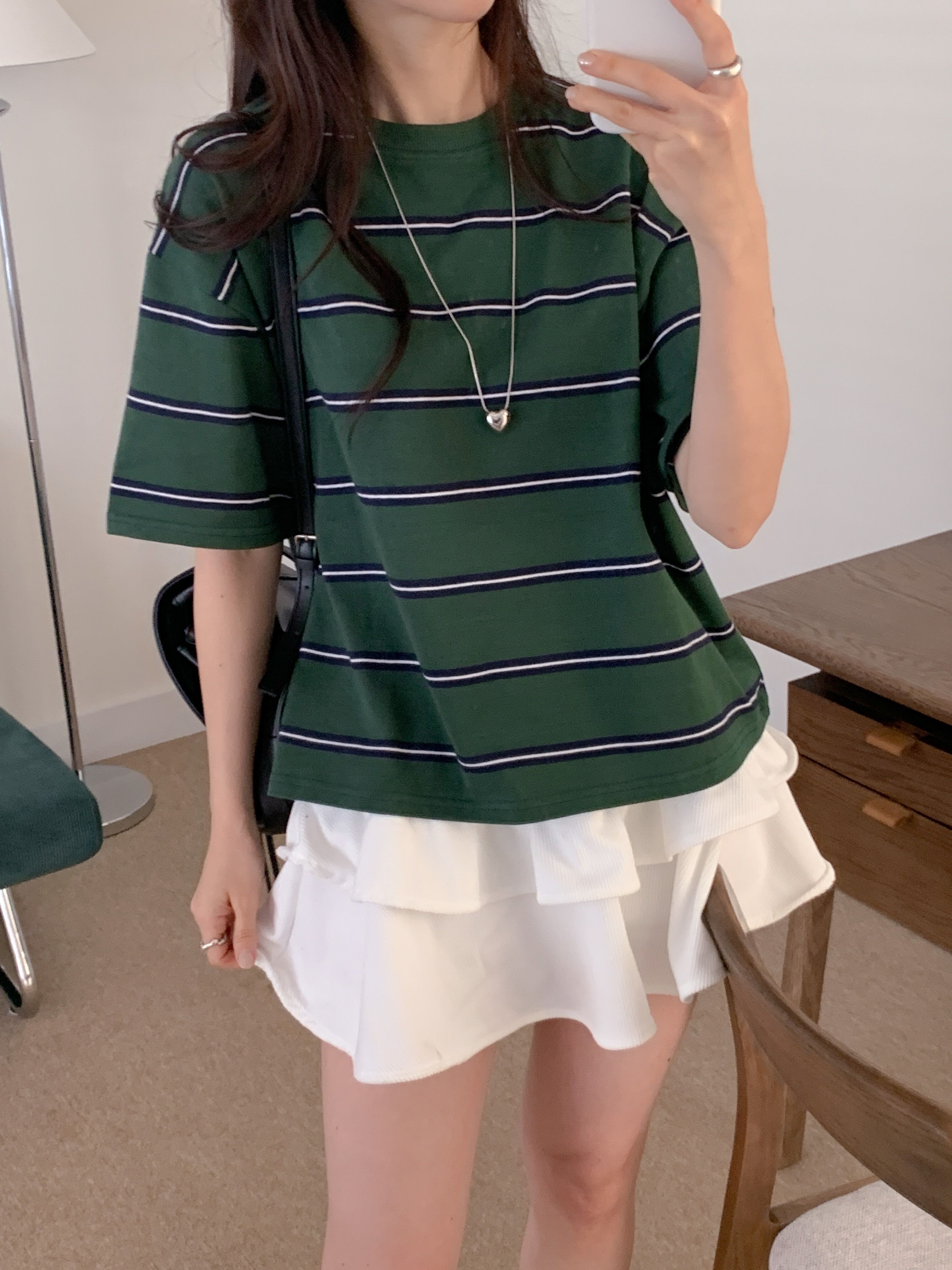 マルチボーダー半袖Tシャツ | 詳細画像11
