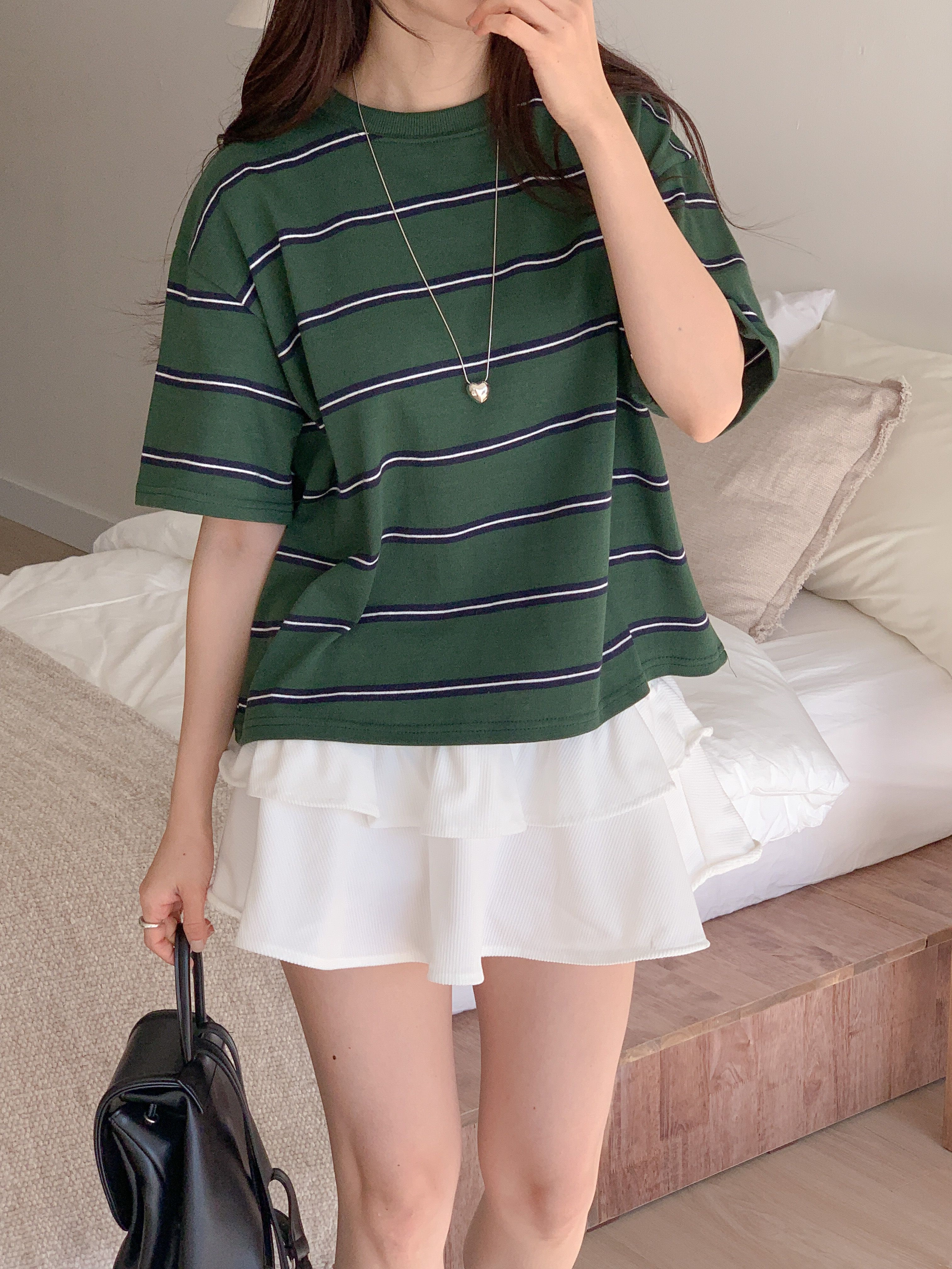 マルチボーダー半袖Tシャツ | 詳細画像17