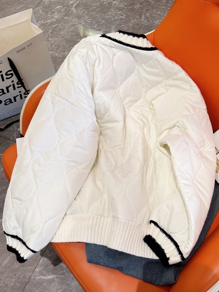 キルティング配色Vネックケーブルカーディガン | 詳細画像15