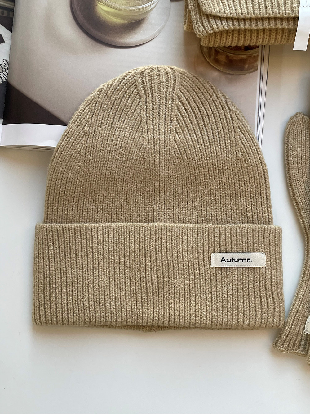 *スマホ対応*手袋&ニット帽&マフラー3SET | 詳細画像6