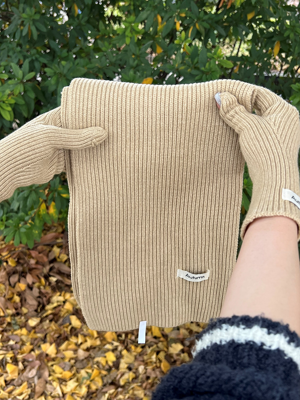 *スマホ対応*手袋&ニット帽&マフラー3SET | 詳細画像11