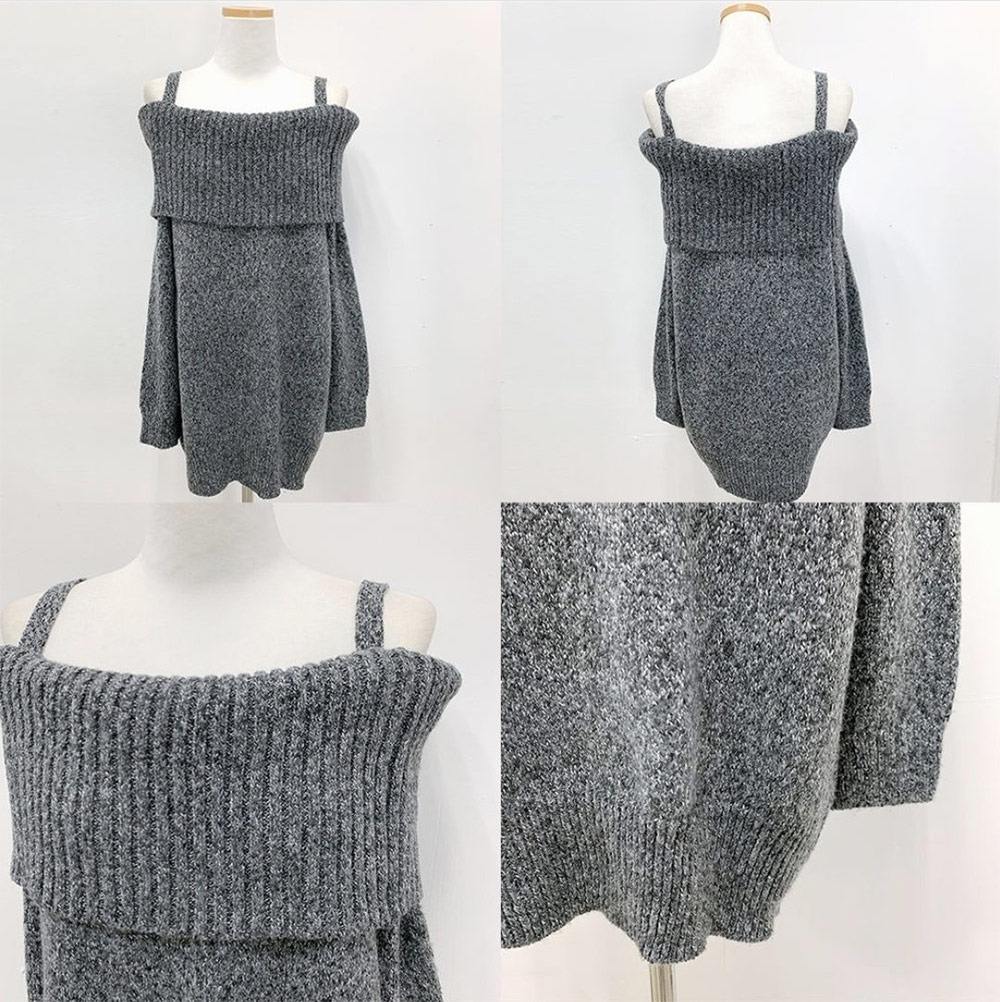 ストラップオフショルミニワンピース | 詳細画像13