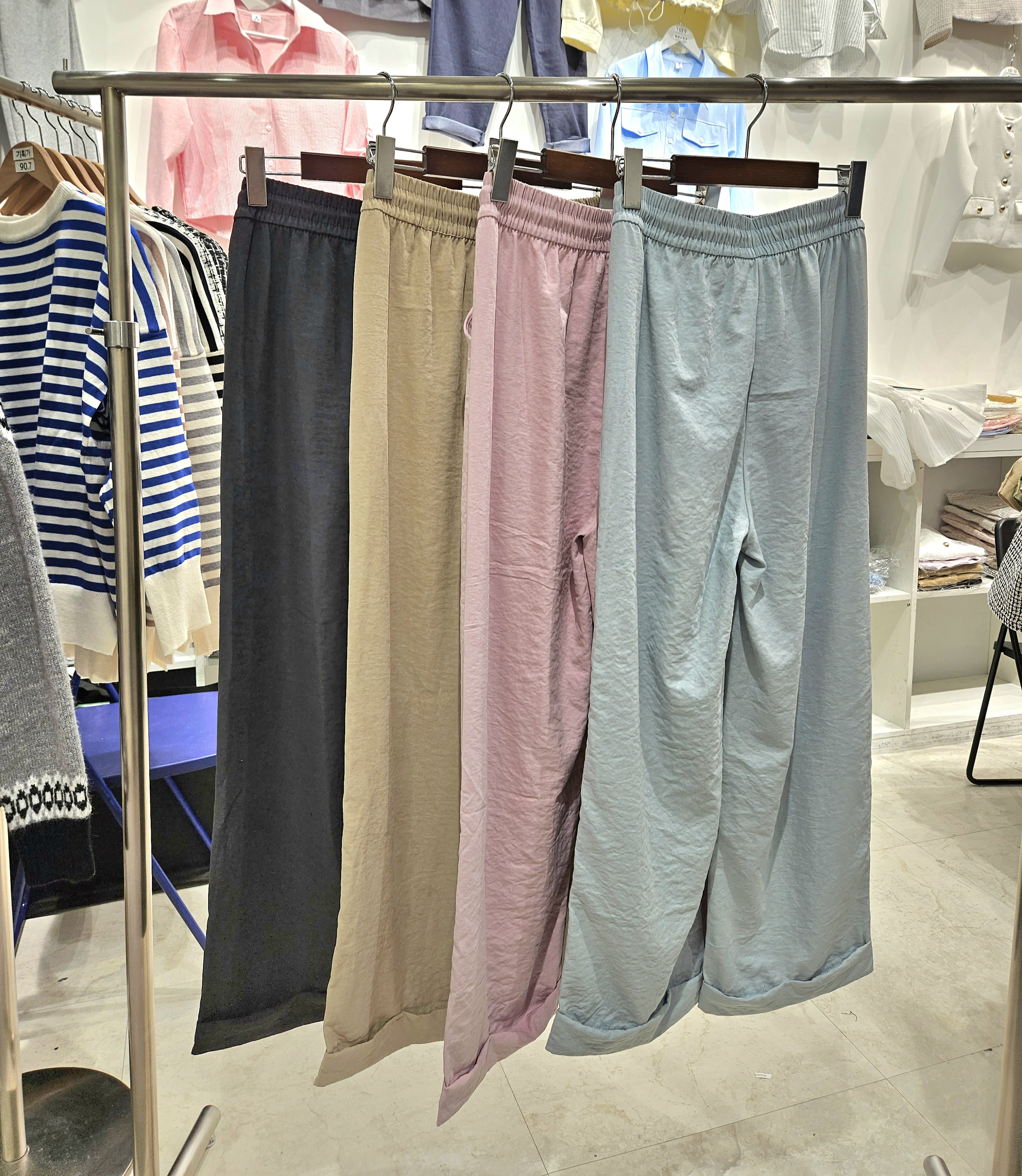 パターンドロストロールアップワイドパンツ | 詳細画像15