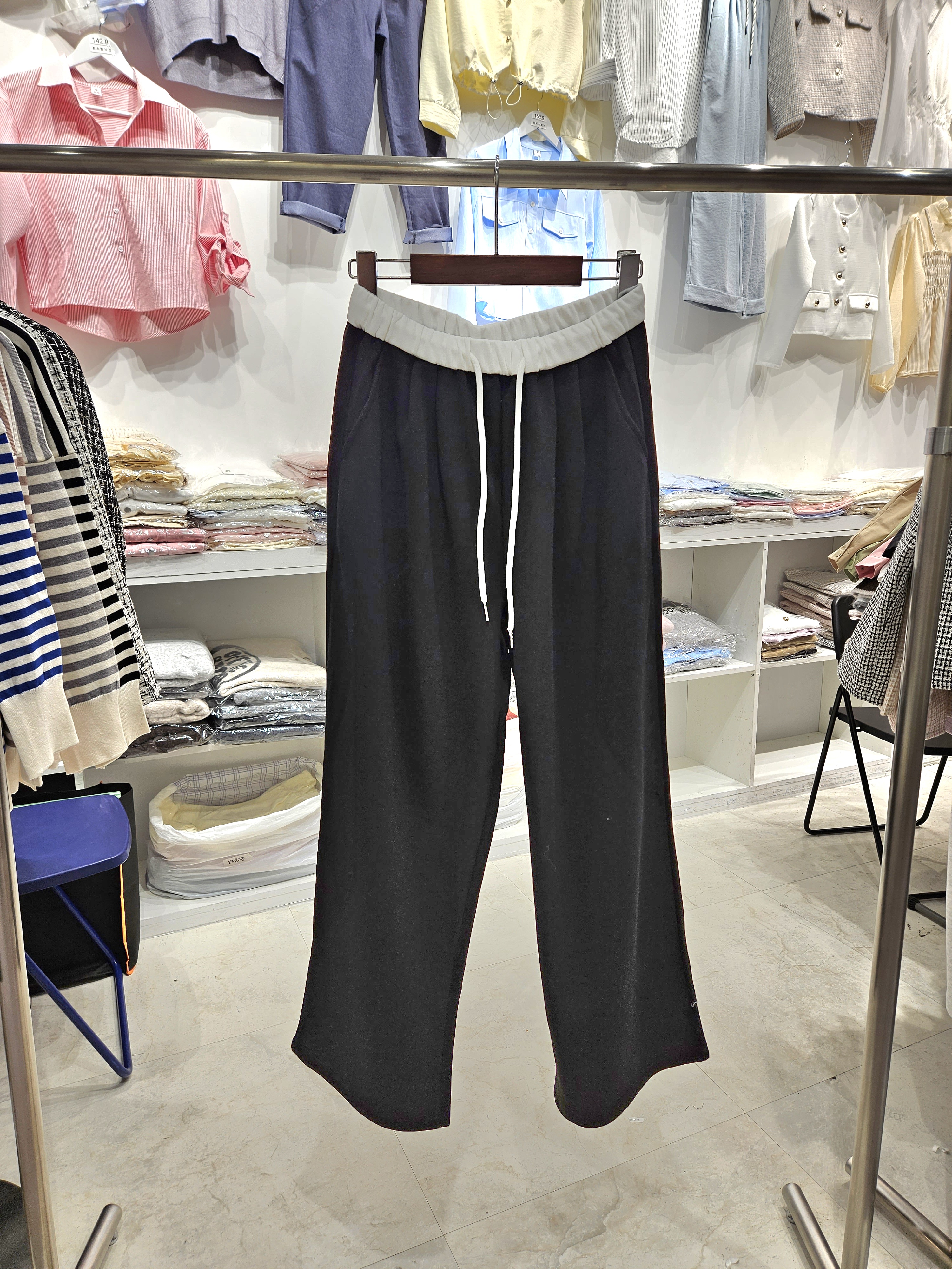 配色ドロストタックスウェットパンツ | 詳細画像12