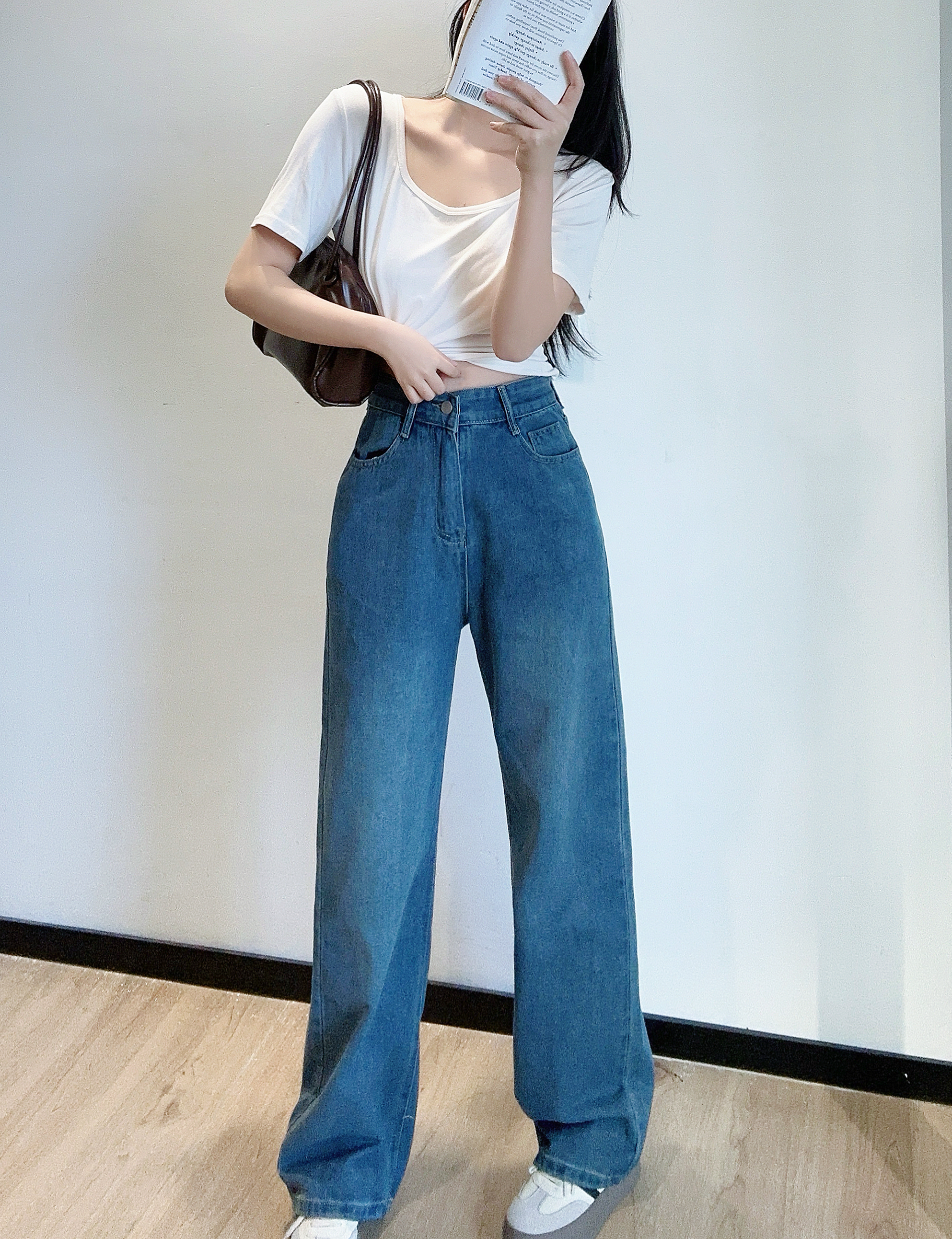 ハイウエストストレートデニムパンツ | 詳細画像3
