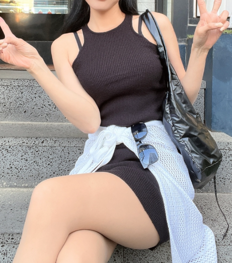 リブニットアメスリタンクトップ | 詳細画像14