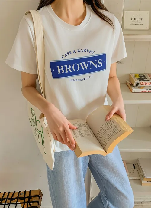 BROWNSロゴ半袖Tシャツ | 詳細画像1