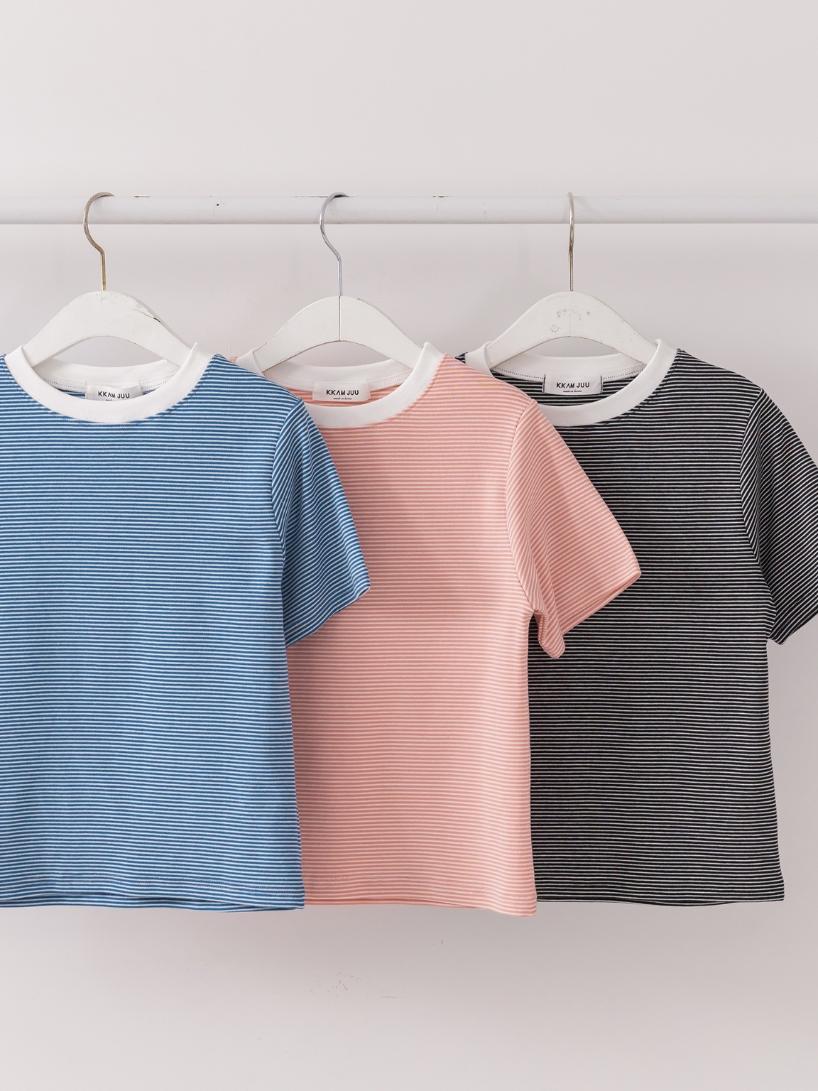 配色ボーダー半袖Tシャツ | 詳細画像20