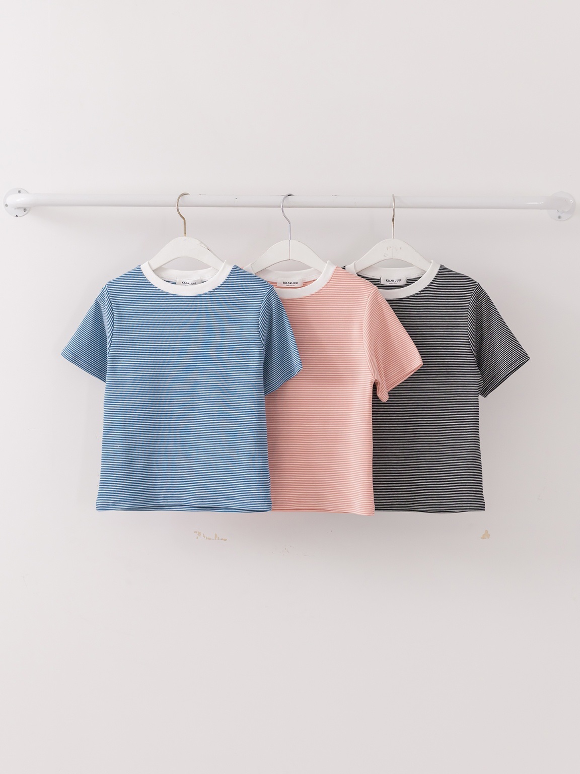 配色ボーダー半袖Tシャツ | 詳細画像21