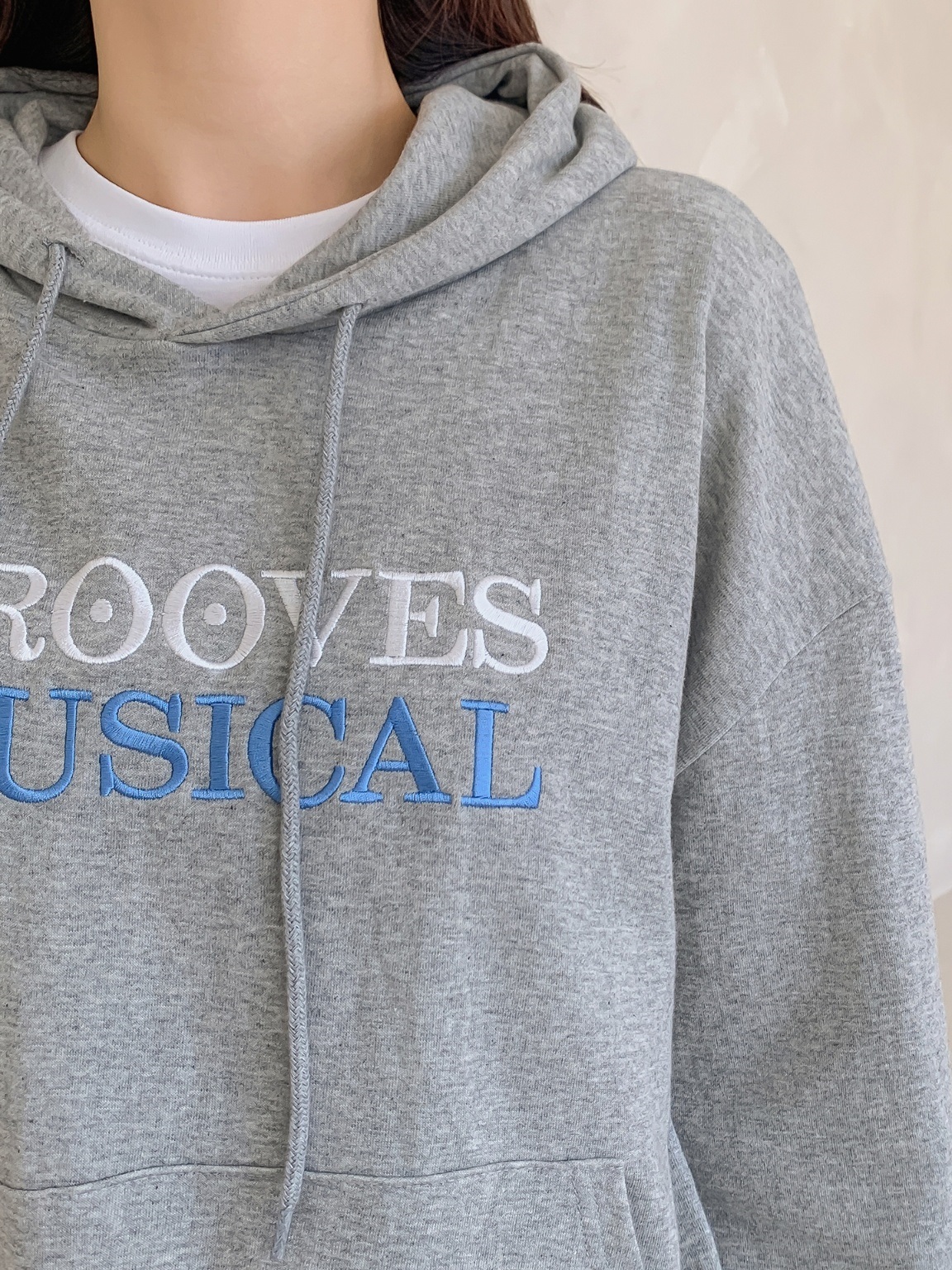 MUSICAL刺繡マフポケットパーカー | 詳細画像7