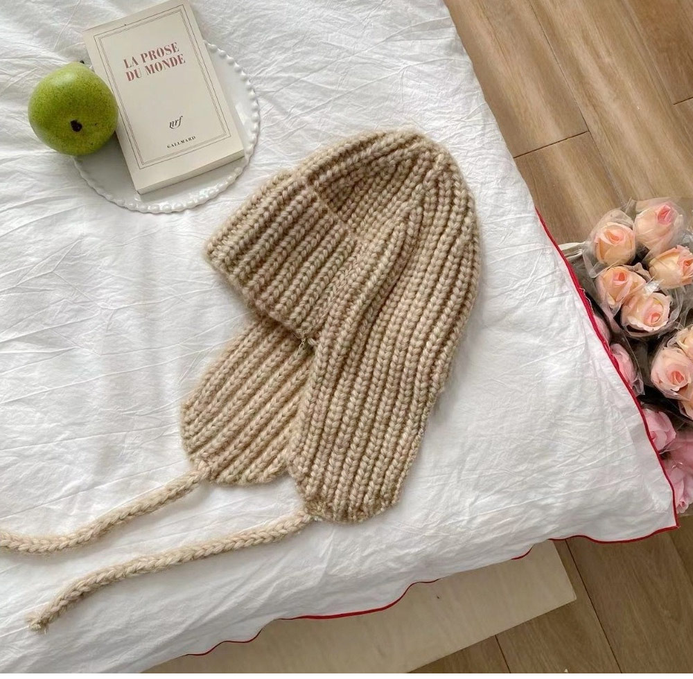 ウール混フライトニット帽 | 詳細画像15