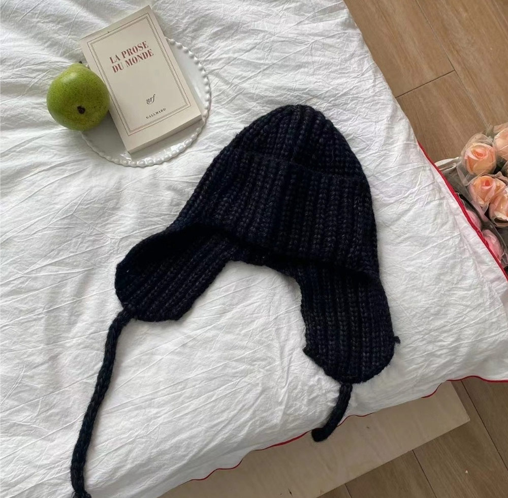 ウール混フライトニット帽 | 詳細画像18