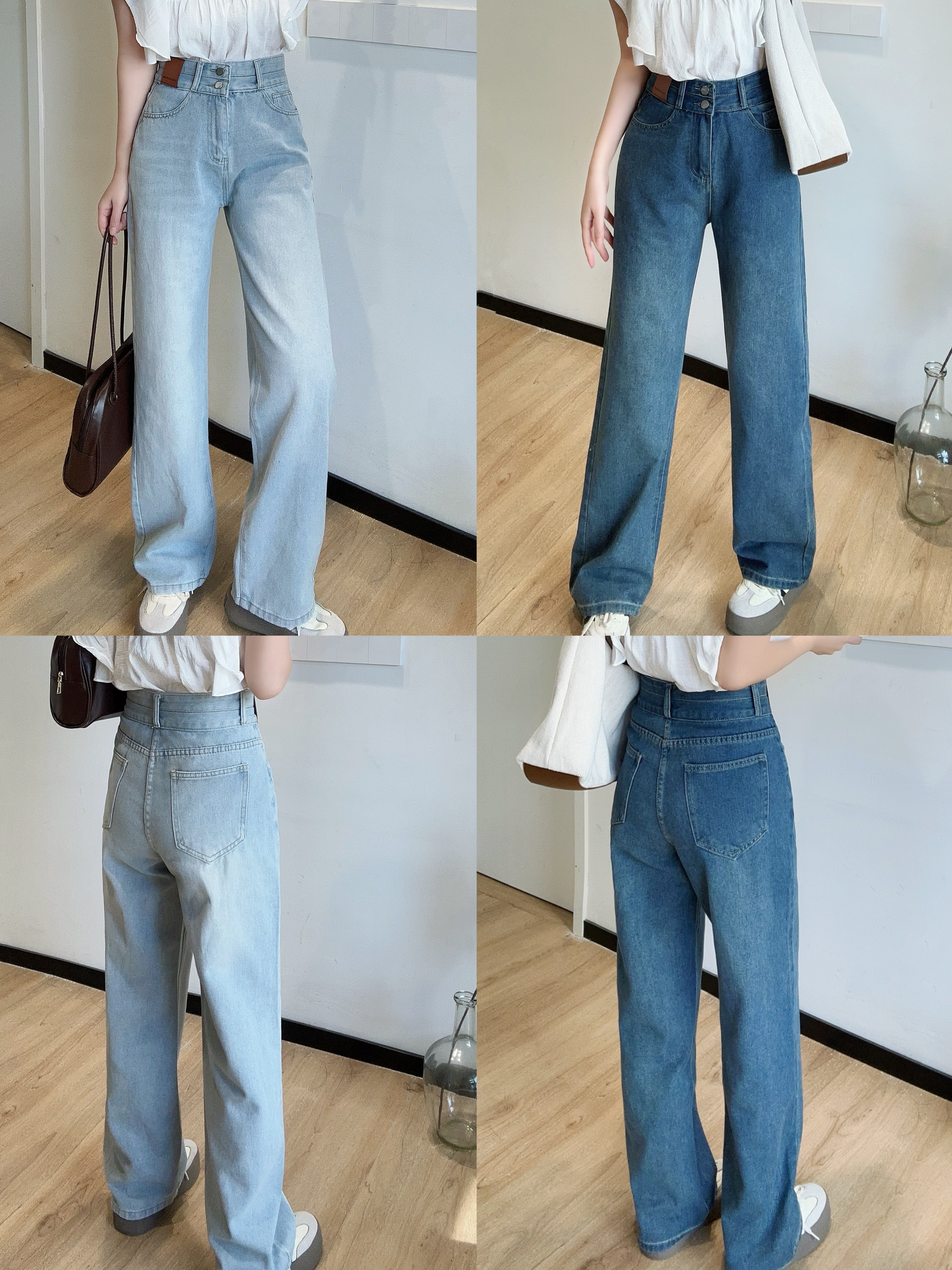 ツーボタンストレートデニムパンツ | 詳細画像5